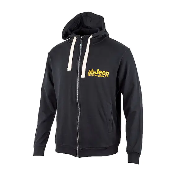 Толстовка JEEP HOODED SWEATSHIRT FULL ZIP spirit of adventure O102570-B965 фото 1 — интернет-магазин Tapok