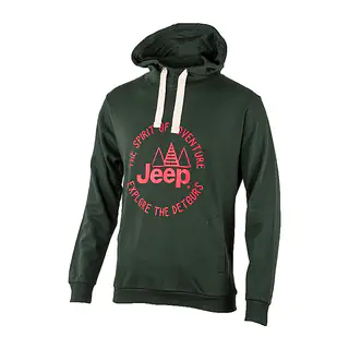 Толстовка JEEP HOODED SWEATSHIRT spirit of adventure O102567-E848