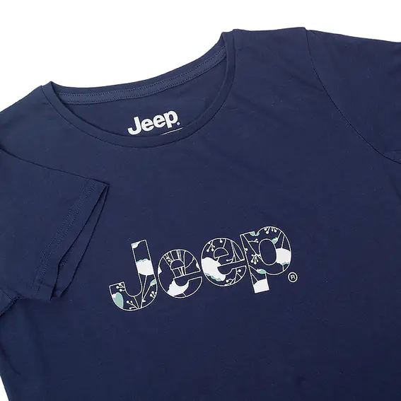 Футболка JEEP T-SHIRT Botanical Print J22W O102612-A184 фото 4 — інтернет-магазин Tapok