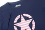 Футболка JEEP T-SHIRT OVERSIZE STAR Striped Print Turn O102613-A184 Фото 3