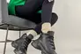 Кросівки жіночі шкіра флотар чорного кольору зимові Фото 5