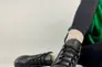 Кросівки жіночі шкіра флотар чорного кольору зимові Фото 8