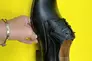 Мужские туфли кожаные весна/осень черные Stas 335-09-67 Фото 9