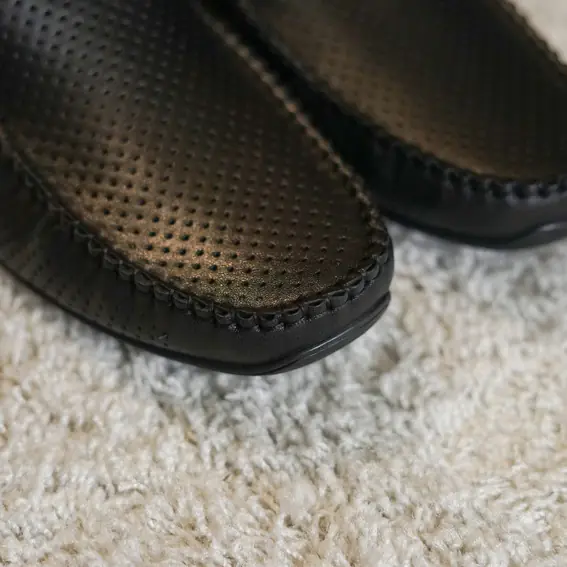 Мокасины Prime Shoes PS 06 Черный фото 5 — интернет-магазин Tapok