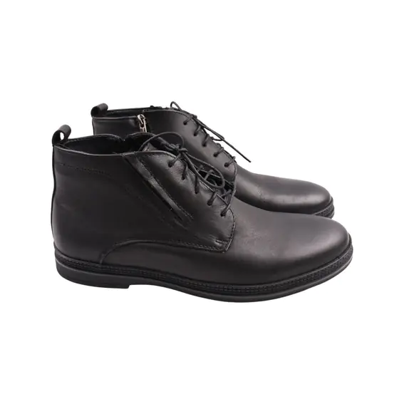 Ботинки мужские Vadrus черные натуральная кожа 445-23ZHC фото 1 — интернет-магазин Tapok