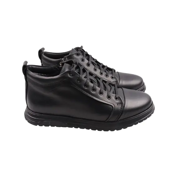 Ботинки мужские Vadrus черные натуральная кожа 450-23ZHC фото 1 — интернет-магазин Tapok
