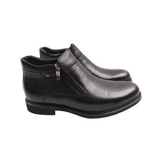 Ботинки мужские Brooman черные натуральная кожа 907-23ZH