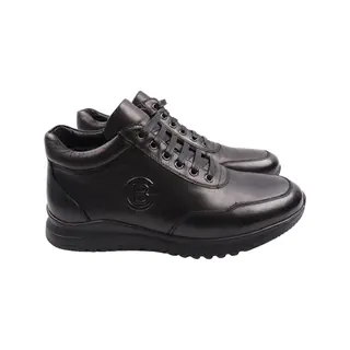 Ботинки мужские Brooman черные натуральная кожа 909-23ZHC