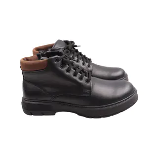 Ботинки мужские Vadrus черные натуральная кожа 6-23ZHC