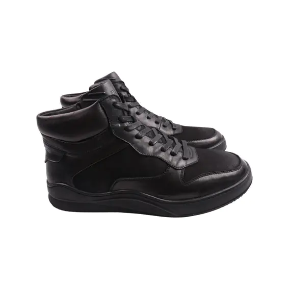 Ботинки мужские Cosottinni черные нубук 416-23ZHC фото 1 — интернет-магазин Tapok