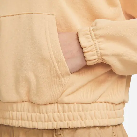 Кофта жіночі Jordan Air Essentials Fleece Hoodie Beige (DD6998-268) фото 3 — інтернет-магазин Tapok