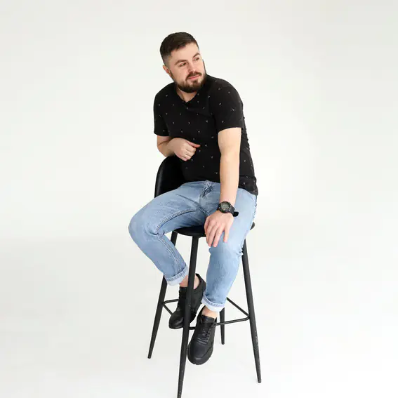 Кросівки Franco Gabbani 584842 Чорні фото 4 — інтернет-магазин Tapok