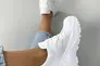 Кросівки жіночі шкіряні білі Фото 12