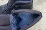 Мужские кроссовки кожаные зимние черные Emirro ЕН на меху Фото 2
