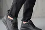 Чоловічі кросівки шкіряні весняно-осінні чорні Emirro К2 Фото 1
