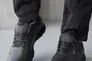 Чоловічі кросівки шкіряні весняно-осінні чорні Emirro К2 Фото 2
