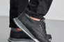 Чоловічі кросівки шкіряні весняно-осінні чорні-сірі Emirro R17 Фото 1