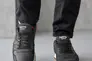 Мужские кроссовки кожаные весенне-осенние черные-рыжие Emirro R17 Black Edition Фото 2