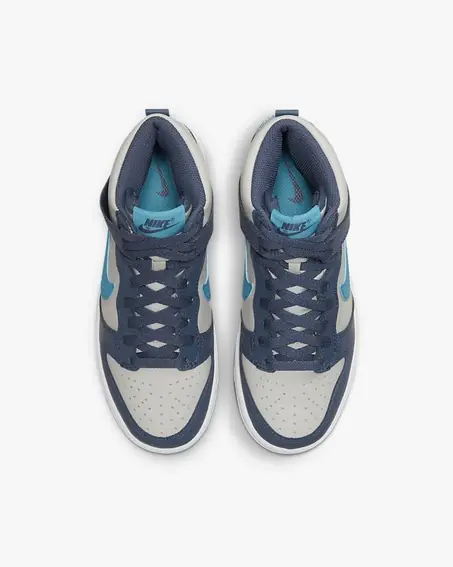 Кроссовки женские Nike Dunk High Gs Grey Blue (DB2179-006) фото 2 — интернет-магазин Tapok