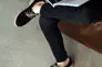 Туфлі жіночі замшеві 4S 584882 Чорні Фото 4