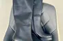 Сапоги женские кожаные черные на каблуке демисезонные Фото 10