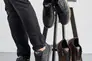 Мужские кроссовки кожаные весенне-осенние коричневые Emirro R17 Фото 2