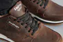 Мужские кроссовки кожаные весенне-осенние коричневые Emirro R17 Фото 5