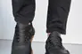 Чоловічі кросівки шкіряні весняно-осінні чорні Yuves 241 Фото 2