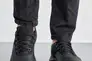 Мужские кроссовки кожаные весенне-осенние черные Yuves 245 Фото 2