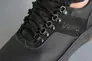 Мужские кроссовки кожаные весенне-осенние черные Yuves 245 Фото 4
