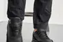 Мужские кроссовки кожаные весенне-осенние черные Yuves 249 Фото 2