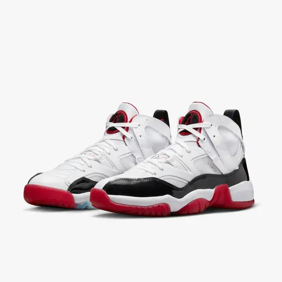 Jordan 11 red best sale jumpman