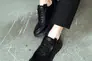 Кросівки жіночі шкіряні  584924 Чорні Фото 3