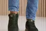 Мужские кроссовки кожаные весенне-осенние хаки Splinter 0823 Фото 3