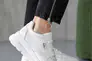 Женские кроссовки кожаные весенне-осенние белые Yuves 139 Casual Фото 1
