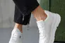 Жіночі кросівки шкіряні весняно-осінні білі Yuves 139 Casual Фото 3
