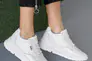 Жіночі кросівки шкіряні весняно-осінні білі Yuves 139 Casual Фото 4