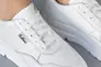 Жіночі кросівки шкіряні весняно-осінні білі Yuves 139 Casual Фото 5