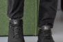 Мужские кроссовки кожаные весенне-осенние черные Splinter 0823 Фото 2