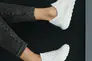 Жіночі кросівки шкіряні весняно-осінні білі Leader Style 3464 Фото 8