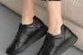 Женские кроссовки кожаные летние черные Tango 130 Фото 2