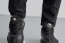 Чоловічі кросівки шкіряні весняно-осінні чорні-білі Emirro N1 Sport Фото 4