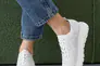 Женские кроссовки кожаные летние белые Emirro 015 Фото 4