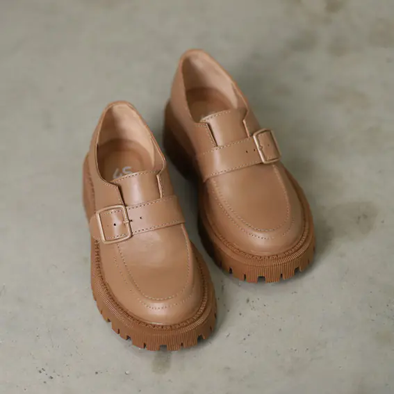 Туфлі жіночі шкіряні 4S 585046 Коричневі фото 14 — інтернет-магазин Tapok