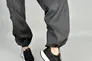Кросівки жіночі замшеві чорні із вставками шкіри та сітки Фото 4