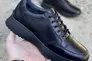 Женские кроссовки кожаные весенне-осенние черные Vladi 2116 Фото 4