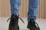 Мужские кроссовки кожаные весенне-осенние хаки Splinter 0223 Фото 3