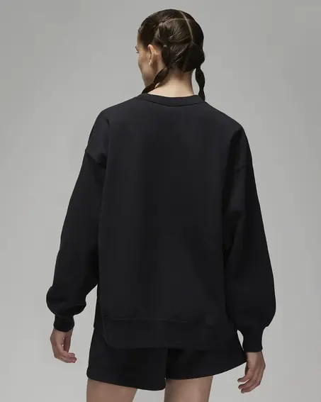 Кофта жіночі Jordan Flight Women's Fleece Crew (DQ4599-010) фото 2 — інтернет-магазин Tapok
