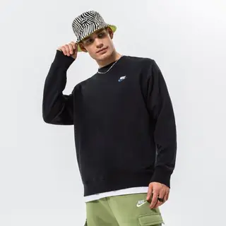 Кофта чоловічі Nike Sportswear Club Fleece Crewneck Sweatshirt (DQ8383-010)