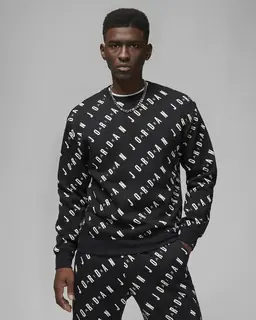 Кофта чоловічі Jordan Graphic Fleece Crew-Neck Sweatshirt (DX9173-010)